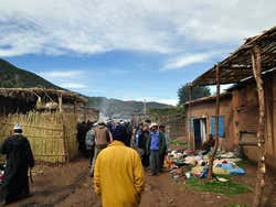 Aghbalou, a traditional market