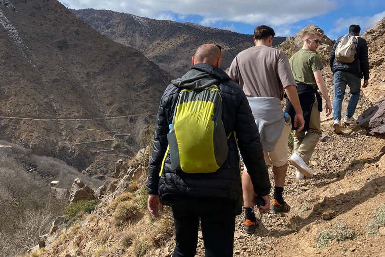 Hike on the Atlas Mountains