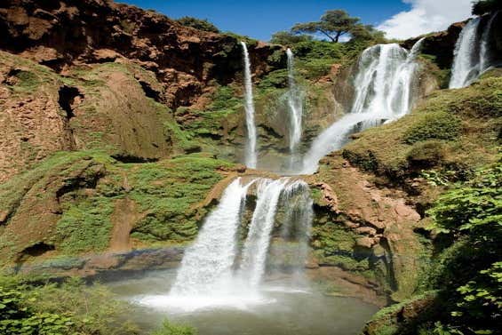Waterfalls in Ouzoud