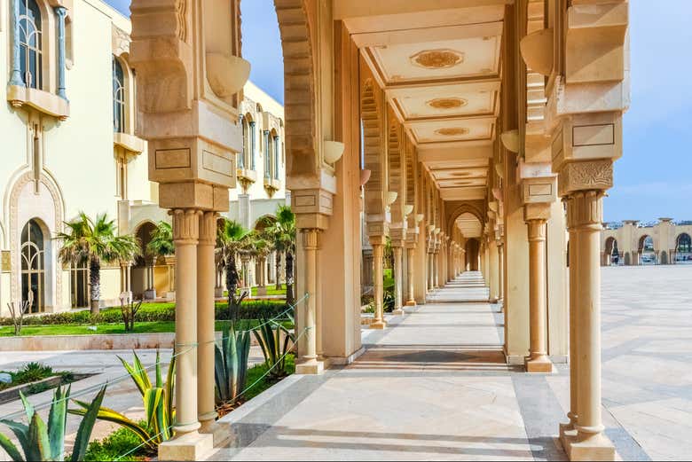 Visit the Hassan II Mosque in Casablanca
