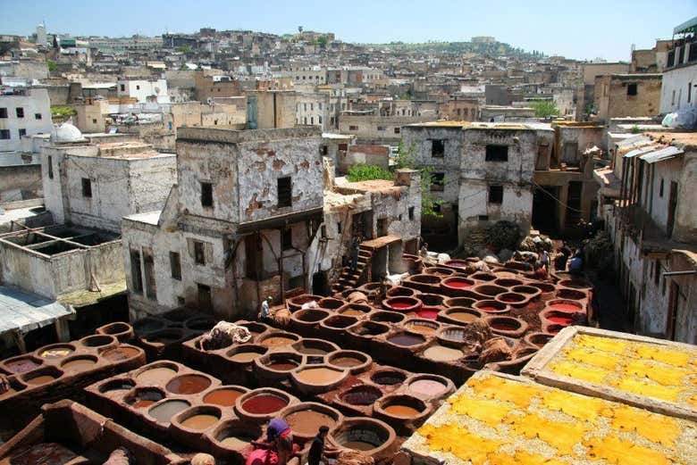Enjoy the scenic views of Fez