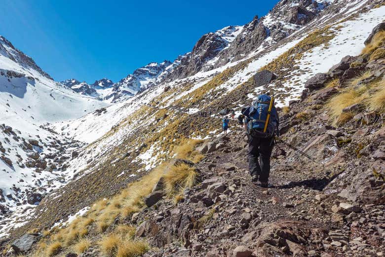 Climbing Mount Toubkal