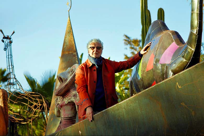 Admire the unique sculptures